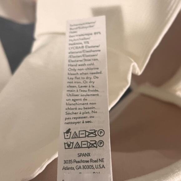 SPANX Cream Lace Bra 34B - Picture 7 of 7